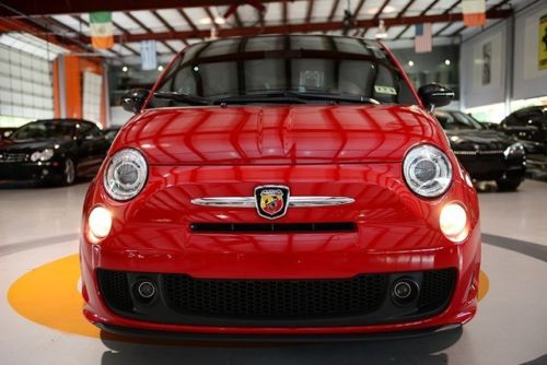 12 FIAT 500 ABARTH MANUAL 21K 1 OWNER GPS DEVICE MOONROOF ALLOYS, US $16,995.00, image 3