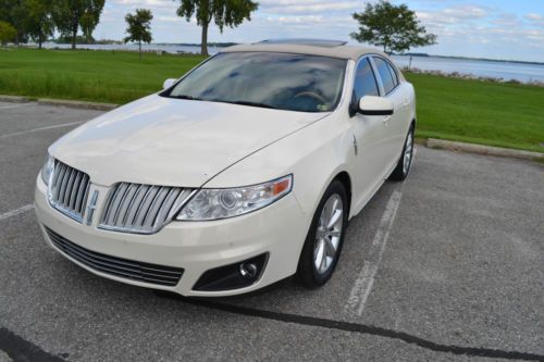 2009 lincoln mks/ultimatetech navi package/ pano moonroof/ rebuilt/no reserve