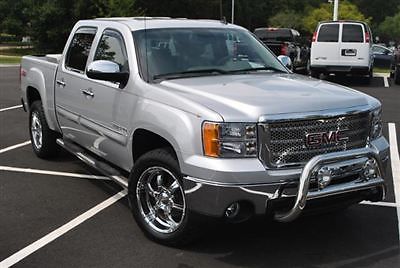 4wd 143.5&#034; sle low miles 4 dr crew cab truck automatic 8 cyl engine quicksilver