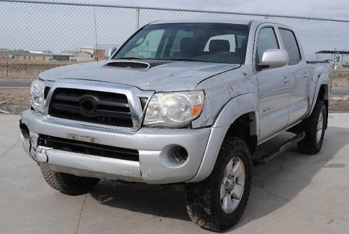 2006 toyota tacoma double cab v6 4wd damaged salvage runs! export welcome!!!