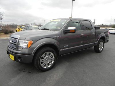 2012 ford f-150 platinum 3.5l ecoboost nav leather back-up camera sync bluetooth