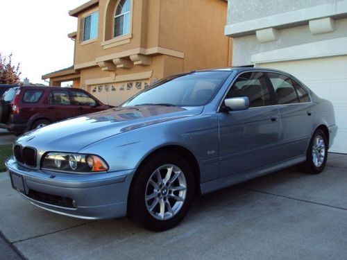 2003 bmw 525i automatic xenon cold weather package well maintained no reserve