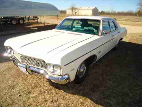 Sell Used 1970 Chevrolet Impala Small Block 400 4 Door White W