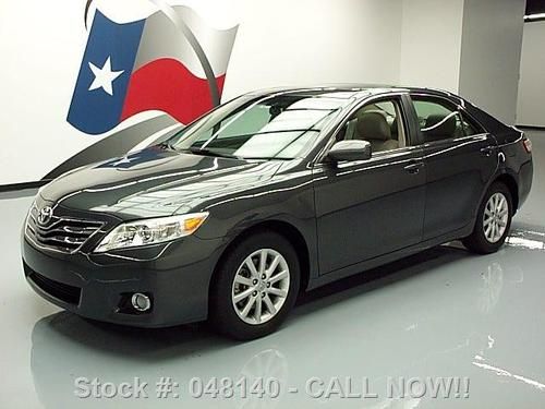 2010 toyota camry xle sunroof leather alloys 22k miles texas direct auto