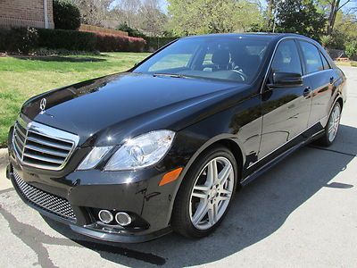 10 e350 sport 1-owner heated leather memory seats navigation premium sound