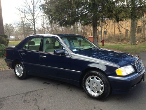 1999 mercedes-benz c280 loaded leather extra low miles extra extra clean carfax