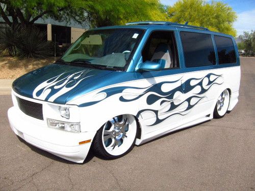 1996 chevrolet astro van - full custom show van - tens of thousands invested!!