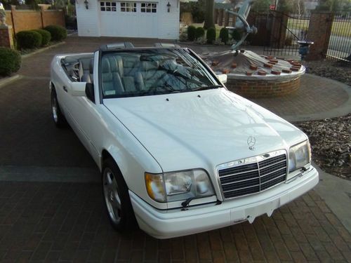 1995 mercedes benz e230 cabriolet, hand built, ltd edition, excellent in and out
