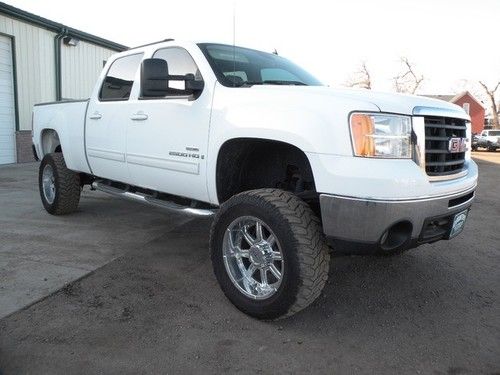 2007 gmc 2500 4x4 duramax diesel crew cab short bed 6 speed automatic lifted