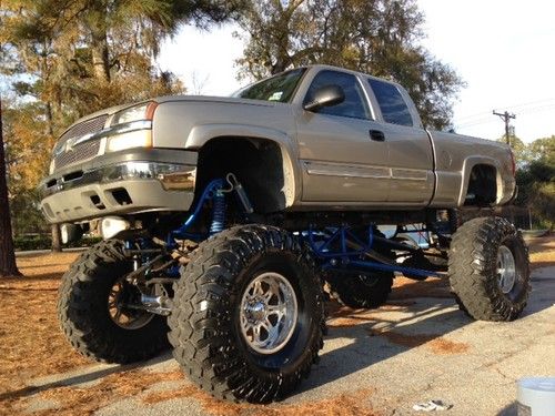 Monster lifted 2003 chevrolet silverado 1500 extended cab