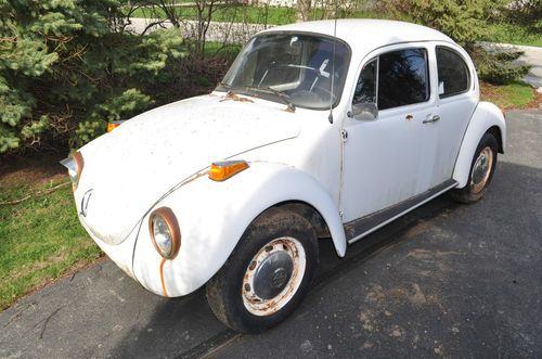 1973 v.w. super beetle project car with many extra parts