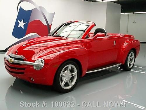2003 chevy ssr reg cab hard top convertible leather 11k texas direct auto