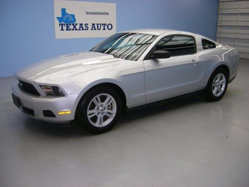 We finance!!!  2012 for mustang v6 automatic coupe a/c one owner 17 alloys cd!!