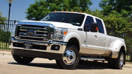 2012 ford f-350 lariat navigation tow package heated &amp; cool seats 1 owner
