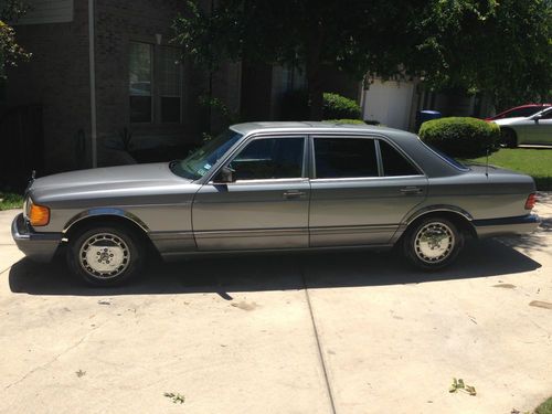 1989 mercedes-benz 560sel base sedan 4-door 5.6l