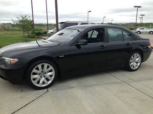 2004 bmw 745i ,low miles,nav,2 sets of wheels,immaculate condition,we finance