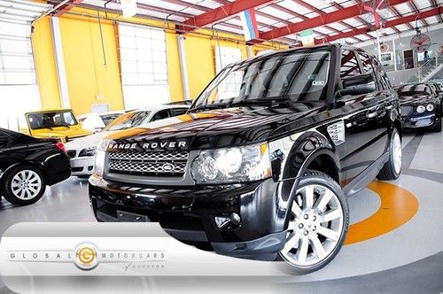 10 range rover supercharged 4wd 1-owner 48k hk nav pdc cam keyless stormers