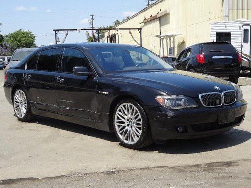 2007 bmw 750li damaged salvage runs! priced to sell wont last export welcome!!