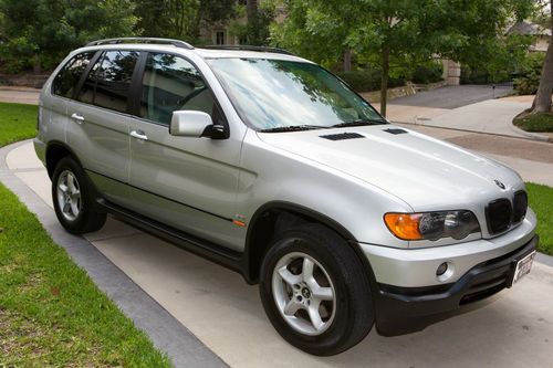 2003 bmw x5 silver 3.0i low miles immaculate condition