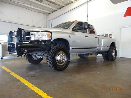 2006 dodge ram 3500 cummins turbo diesel heavy duty 4x4 dually 5.9 slt