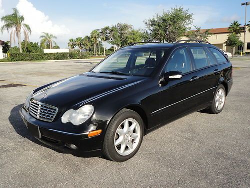 2003 mercedes-benz c320 4matic wagon low miles no accident great shape carfax