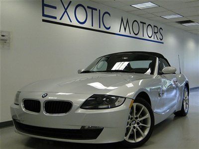 2007 bmw z4 3.0i convertible!! nav heated-sts xenons blk-softtop only 34k-miles!