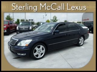 2006 ls430leather sunroof chrome wheels 1 owner premium sound climate seats