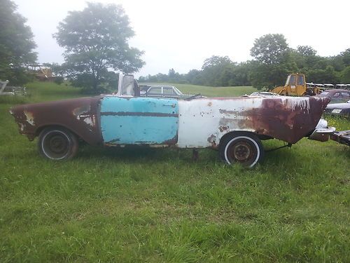 1957 chevy bel air convertible project powerpac 283 manual or auto transmission