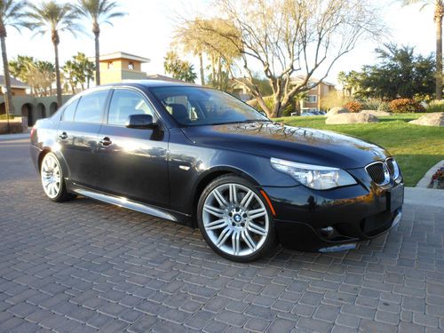 2008 bmw 550 ***no reserve***m sport..navi..4.8l...40k miles.. mint cond.e60 550