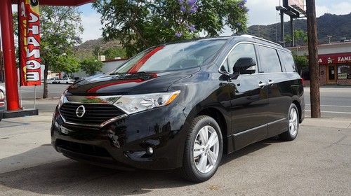 2013 nissan quest le. navi, dvd, dual sunroof, 4 cameras-360 view only 38 miles!