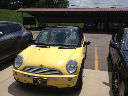 2003 mini cooper, sunroof