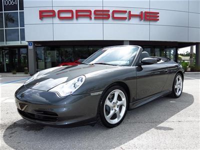 2004 porsche 911 cabriolet. only 6600 miles! 1 owner. call 239.225.7601 now!