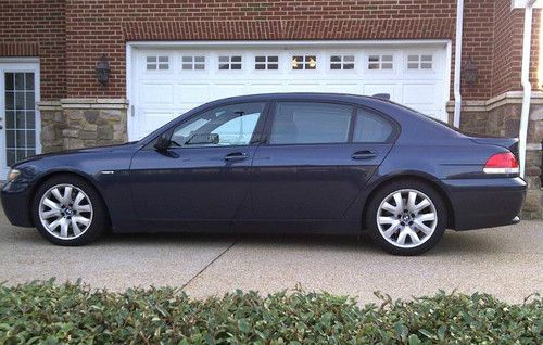 2003 bmw 745li base sedan 4-door 4.4l "as is for parts or to fix"