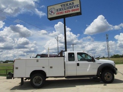 F450 drw super cab reading utility bed 1 owner runs strong diesel service record