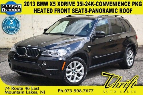 2013 bmw x5 xdrive 35i-24k-convenience pkg-heated front seats-power tailgate