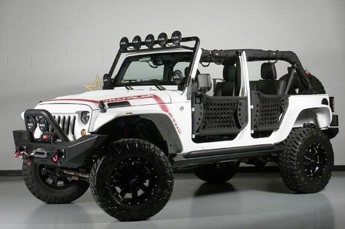 Sell new 2013 Jeep Wrangler Custom White Kevlar El Diablo ... Sell new 2013 Jeep Wrangler Custom White Kevlar El Diablo ...