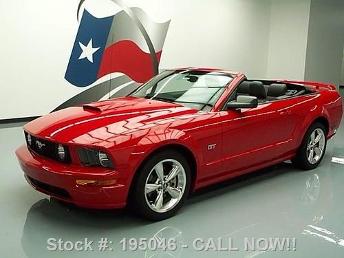 2008 ford mustang gt convertible 5 spd htd seats 31k mi texas direct auto