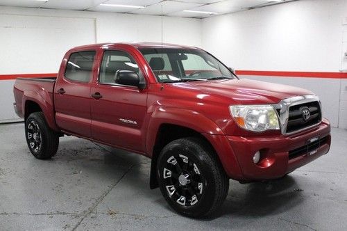 06 tacoma sr5 double cab crew 4x4 4wd 4.0l v6 auto one owner clean carfax