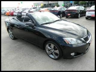 2010 lexus is is 250 sport convertible 2d air conditioning alloy wheels