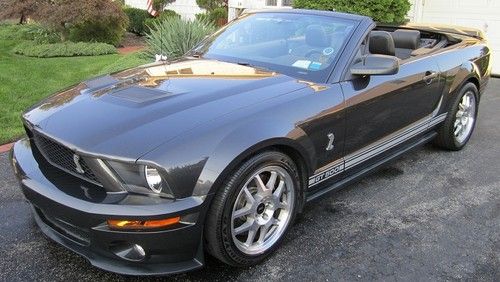 2007 ford mustang shelby gt500 convertible 2-door 5.4l