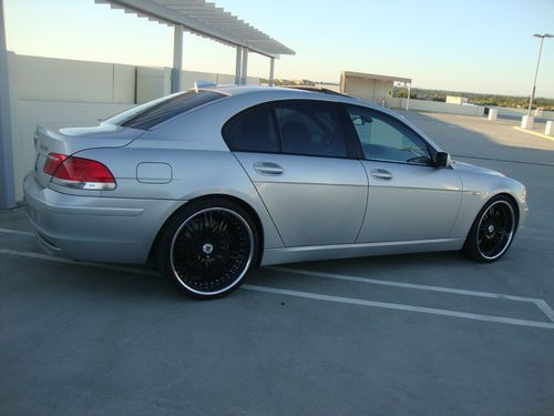 Sell used 2006 BMW 750I on 22" ASANTI WHEELS ( 750LI 745I ...