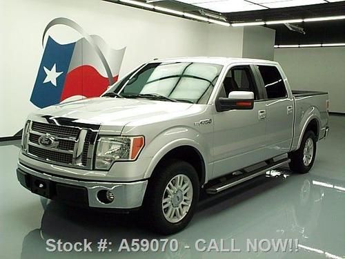 2010 ford f-150 lariat crew rear cam climate seats 58k texas direct auto