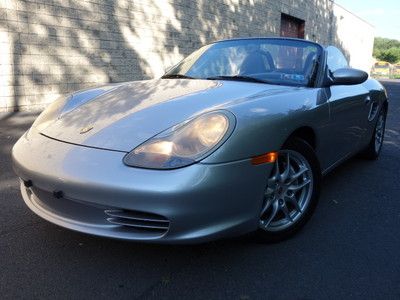 Porsche boxster convertible cd chg 5-speed manual bose heated leather no reserve