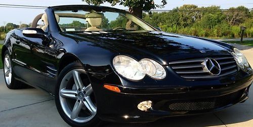 2004 mercedes-benz sl500 base convertible 2-door 5.0l