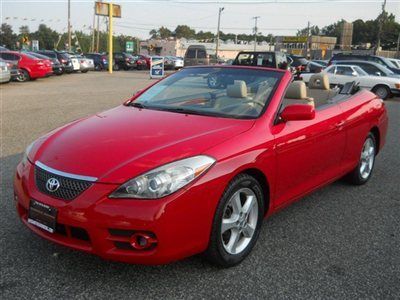 We finance! sle convertible leather non smoker no accidents carfax certified!