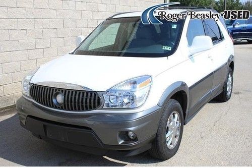 04 buick rendezvous automatic white fwd suv cruise control homelink 4-wheel abs