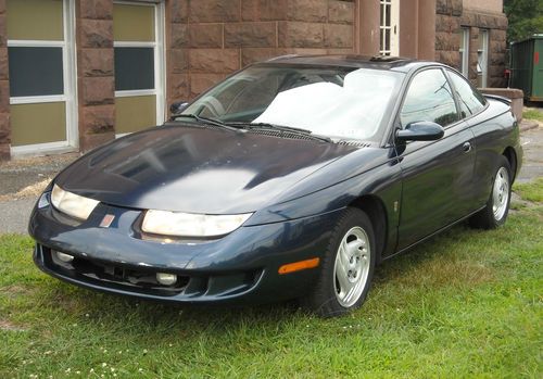 1997 saturn sc2 base coupe 2-door 1.9l multiport fuel injection dohc runs great!