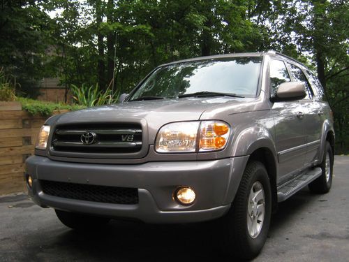 2001 toyota sequoia limited  87,000 miles meticulously maintained florida car