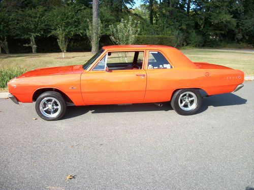 1968 dodge dart 2 dr post