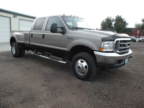 2003 ford f350 4x4 crew cab 7.3 liter diesel automatic dually lariat